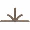 Ekena Millwork Redmond Smooth Timber Gable Bracket, Douglas Fir, 84"W x 53"H x 1 1/2"D x 5 1/2"F, 15/12 Pitch GBW084X53X0206RED00SDF - alternate 4